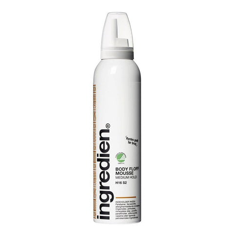 Ingredien body floff mousse – medium hold 200ml uden parfume